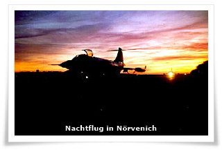 Nachtflug in Nrvenich (Foto: Detlef Esser)