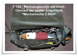 Meine Werkzeugtasche zur F-104-Zeit